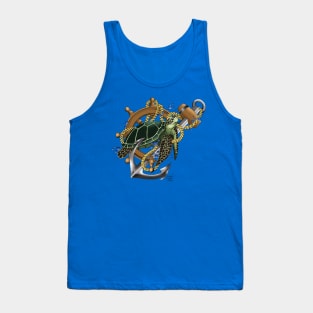 Green Sea Turtle Tank Top